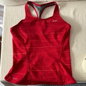 Women’s Nike Red Dri-FIT Racerback Tank